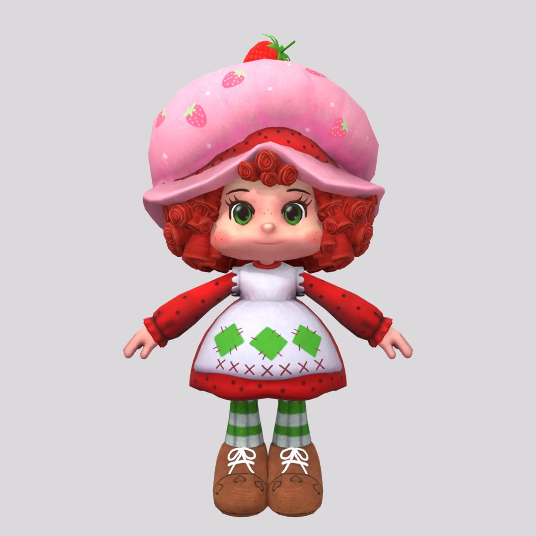 Strawberry Shortcake, turntable frame